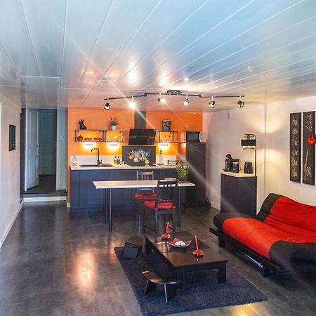 Comme Dans Un Ecrin - T2 De 50 M² Avec Jardin, Terrasse Et Piscine Apartamento Vernaison Exterior foto